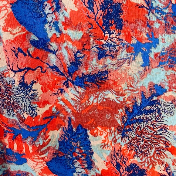 Roxy Crinkle Cotton T Back Beach Dress Size M - Picture 7 of 12